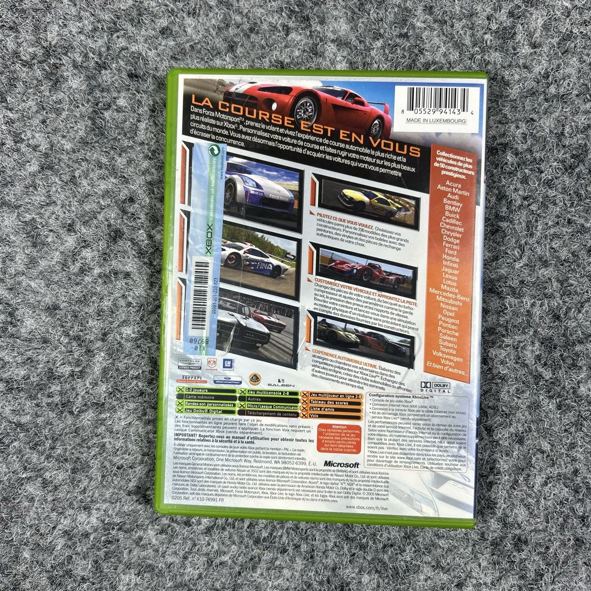 Spiele: Forza Motorsport Xbox 2005  – Neu (gemäss Beschreibung) aus La Sagne NE von Matlasape 2