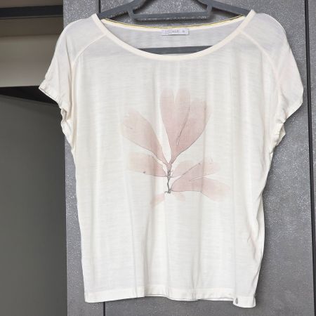 🐸 NILE TOP SEIDE T-SHIRT XS MOTIV PFLANZE