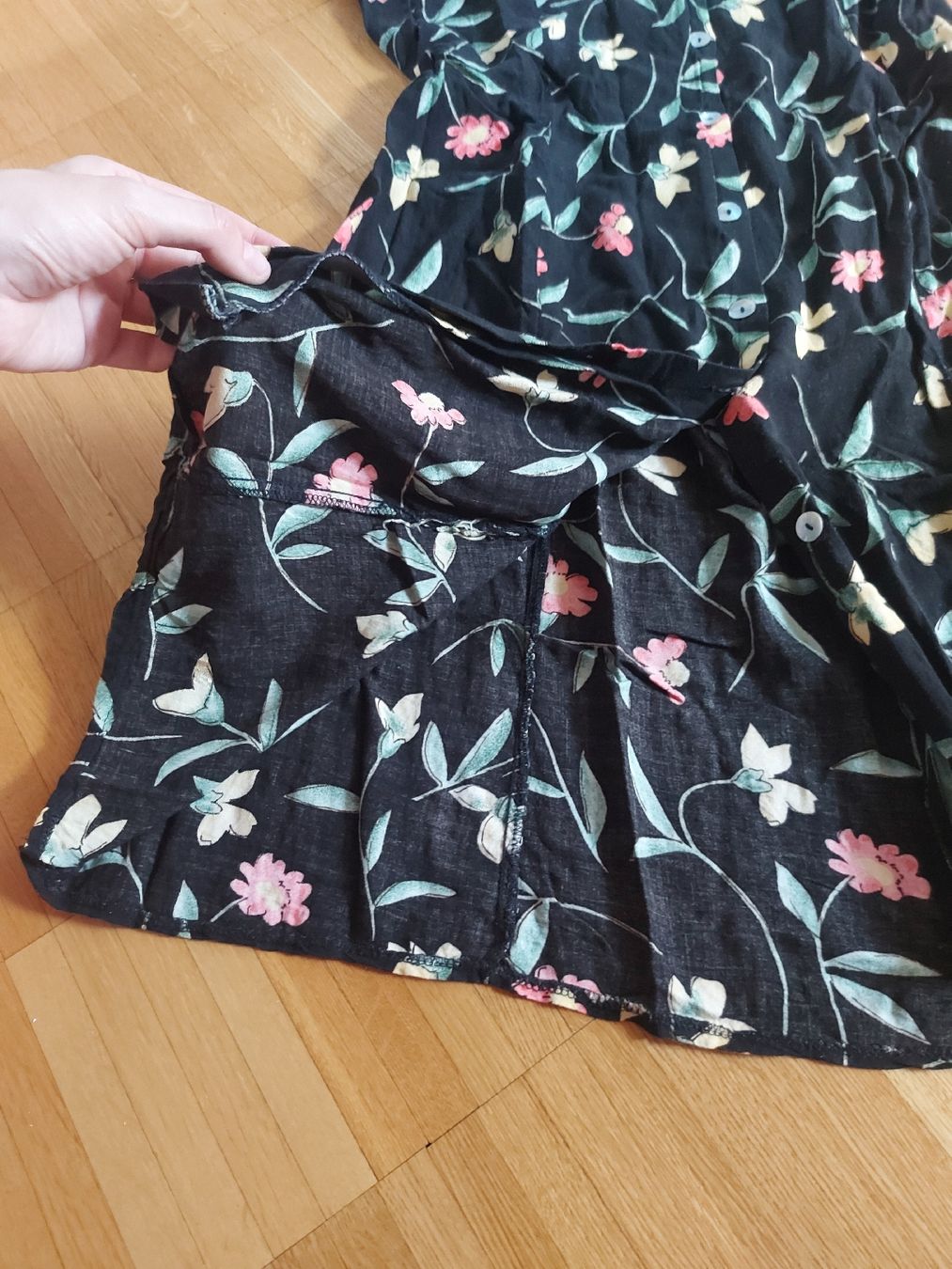 Vestiti: Robe vintage fleurie - Taille M/L – Usato da Lausanne venduto da Super-cerise 5