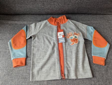 Merino-Sweatshirt, Ulvang, Grösse 98 cm