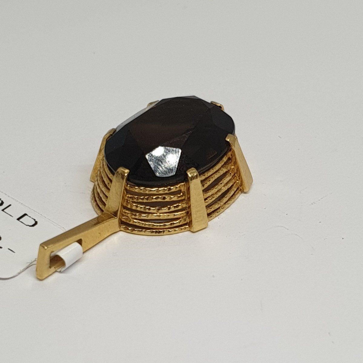 Ciondoli: Echt 18K Gold - Hämatit Anhänger – Usato da Luzern venduto da luzerngoldhaus 1