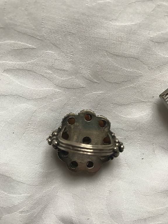 Ringe: Silberring mit Bernstein – Gebraucht aus Zürich von kel_x6fk 2