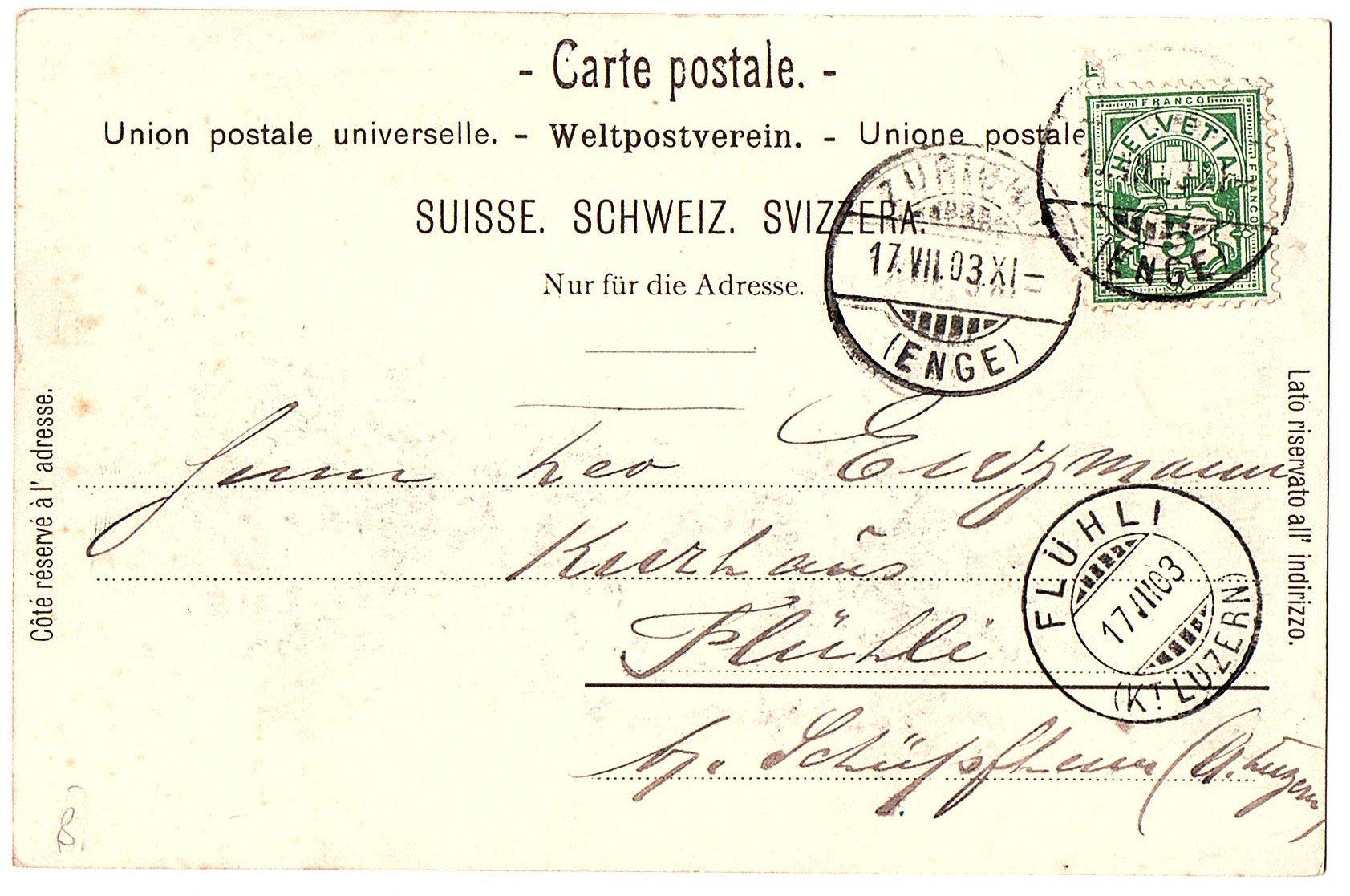 Cartoline postali: Ansichtskarte Militär Schweiz Übung 1903 – Usato da Mörschwil venduto da aik_x8mc 1