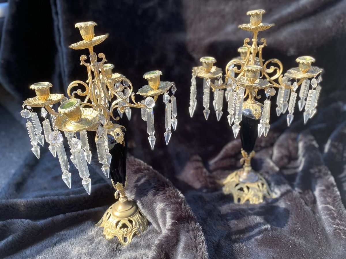 Portacandele: Bougeoirs antiques – Usato da sion venduto da ckmoi01