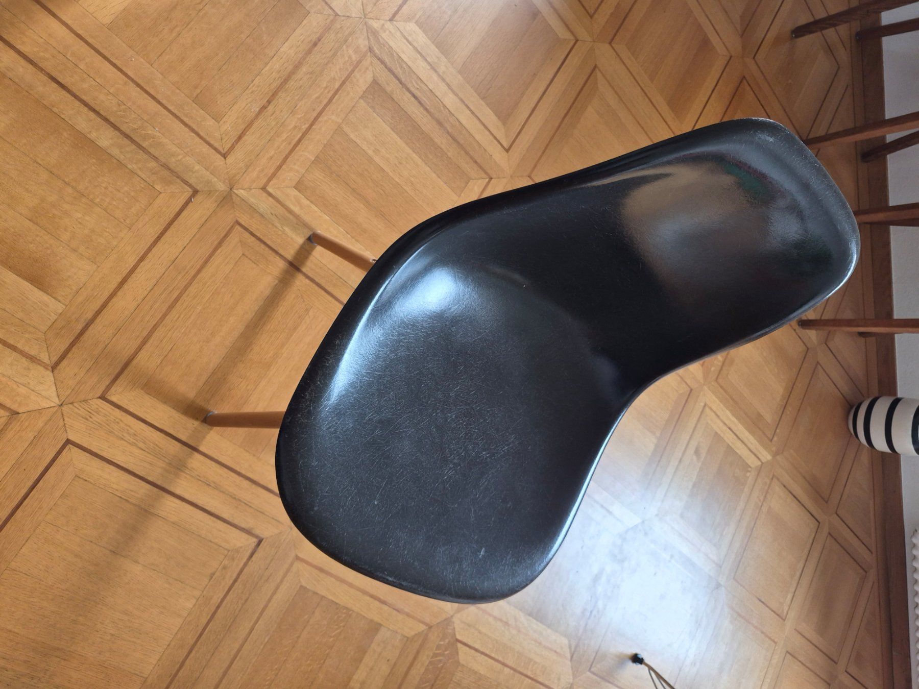 Herman Miller Chaises: Original Eames Fiberglass Shell | Herman Miller + Base – D'occasion à Zürich par Frank-52 7