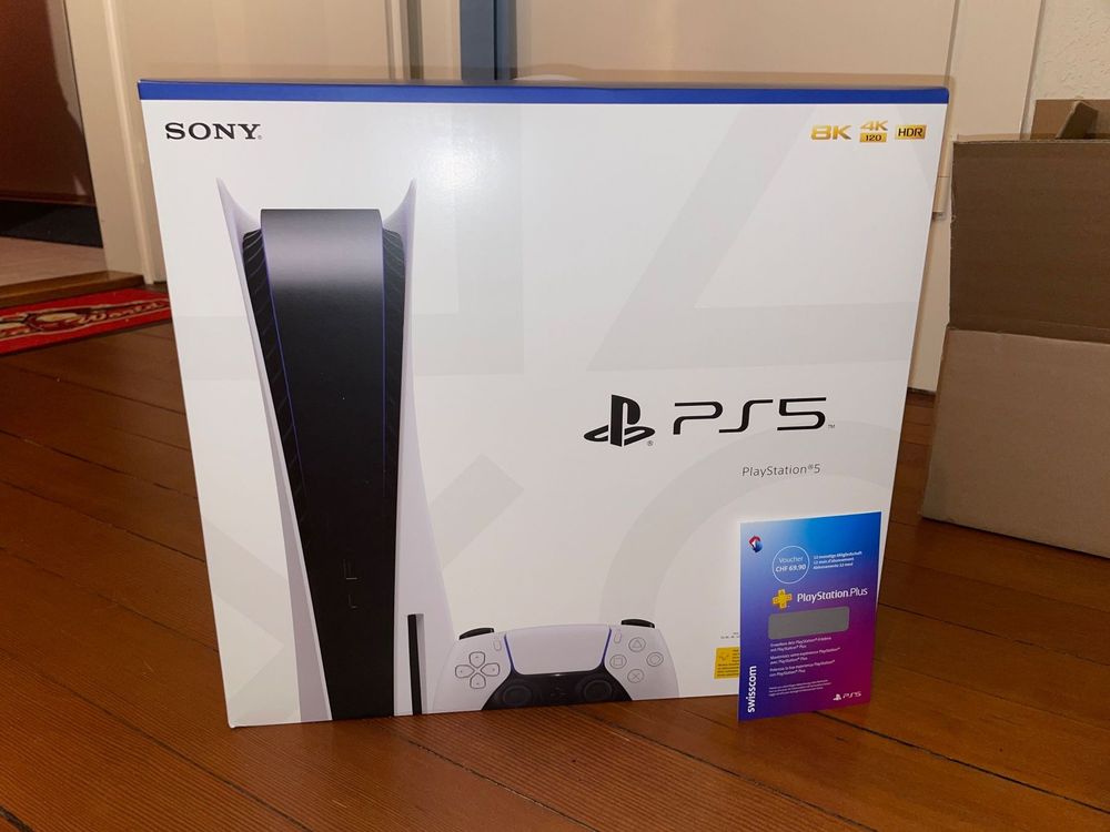 Sony play station 5 disk version inkl ps plus 12 monate kaufen auf