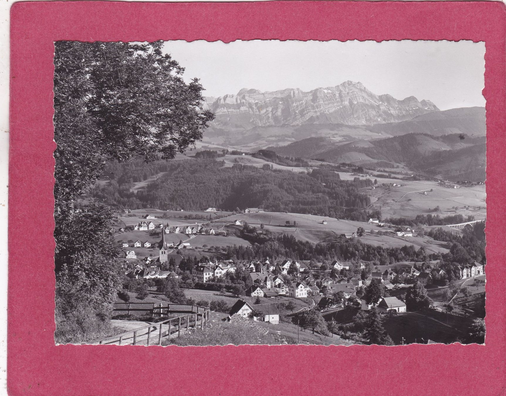 Cartoline postali: Teufen AR mit Säntis – Usato da Herisau venduto da Lisegrat2008