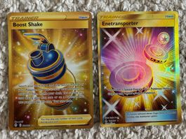 Pokémon Karte Trainer Gold Echt