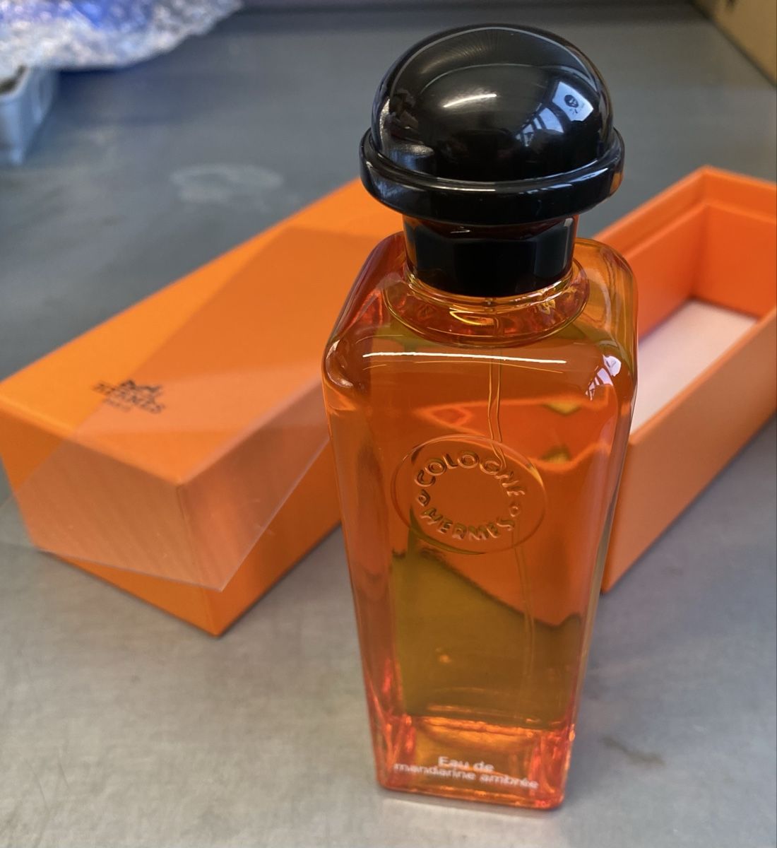 Hermès Parfum & Eau de Toilette: Hermès eau de mandarine ambrée 100ml NEUF – Neu (gemäss Beschreibung) aus Corseaux von atchoum66