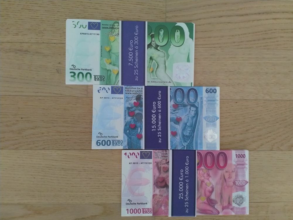 Euro, Eros - 75 Scheine (Neu und originalverpackt) in Affoltern am ...