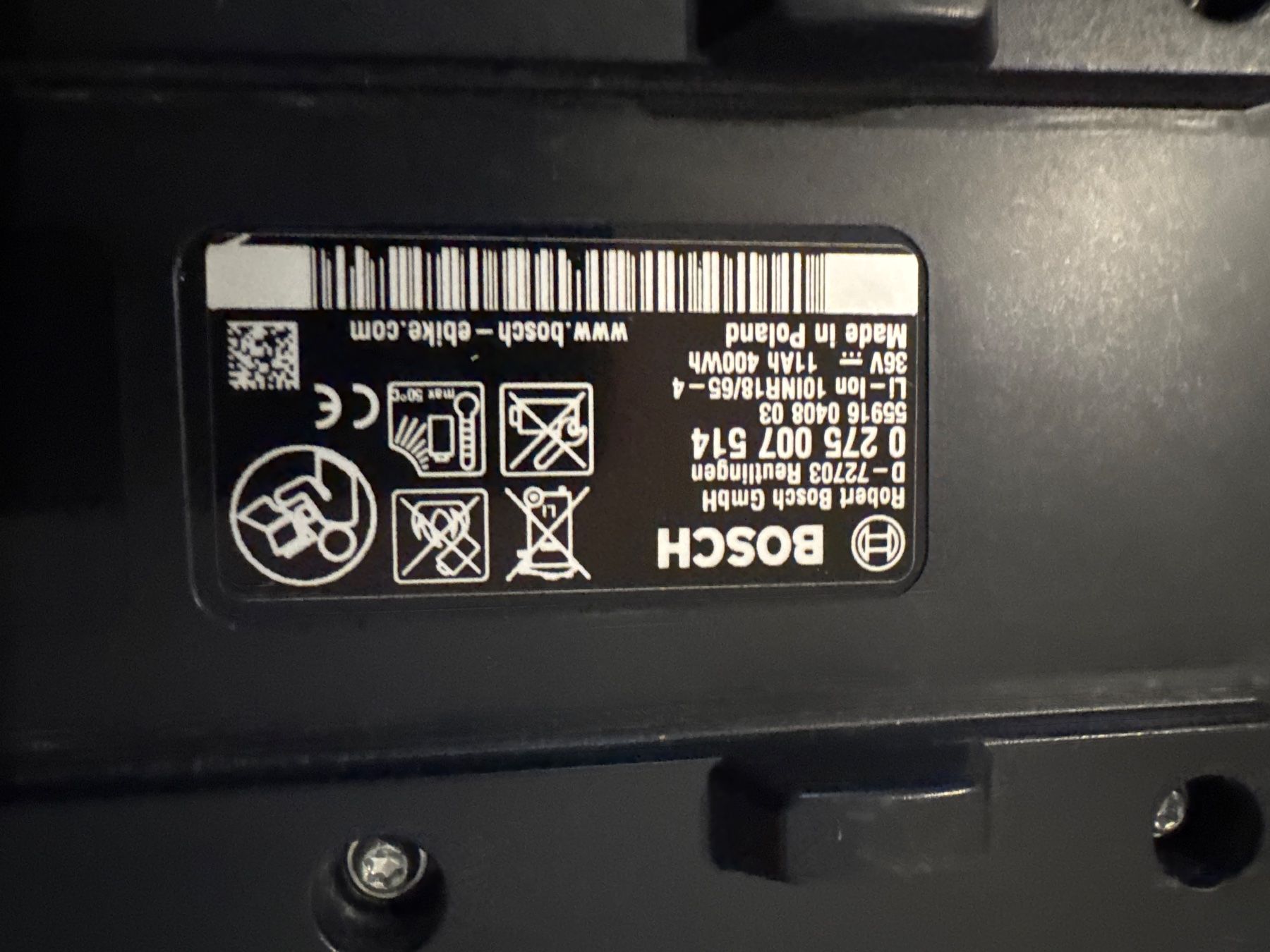 Bosch Batterie: Bosch E-Bike Akku Powerpack 400 – Difettoso da Solothurn venduto da lea_5lxz 2
