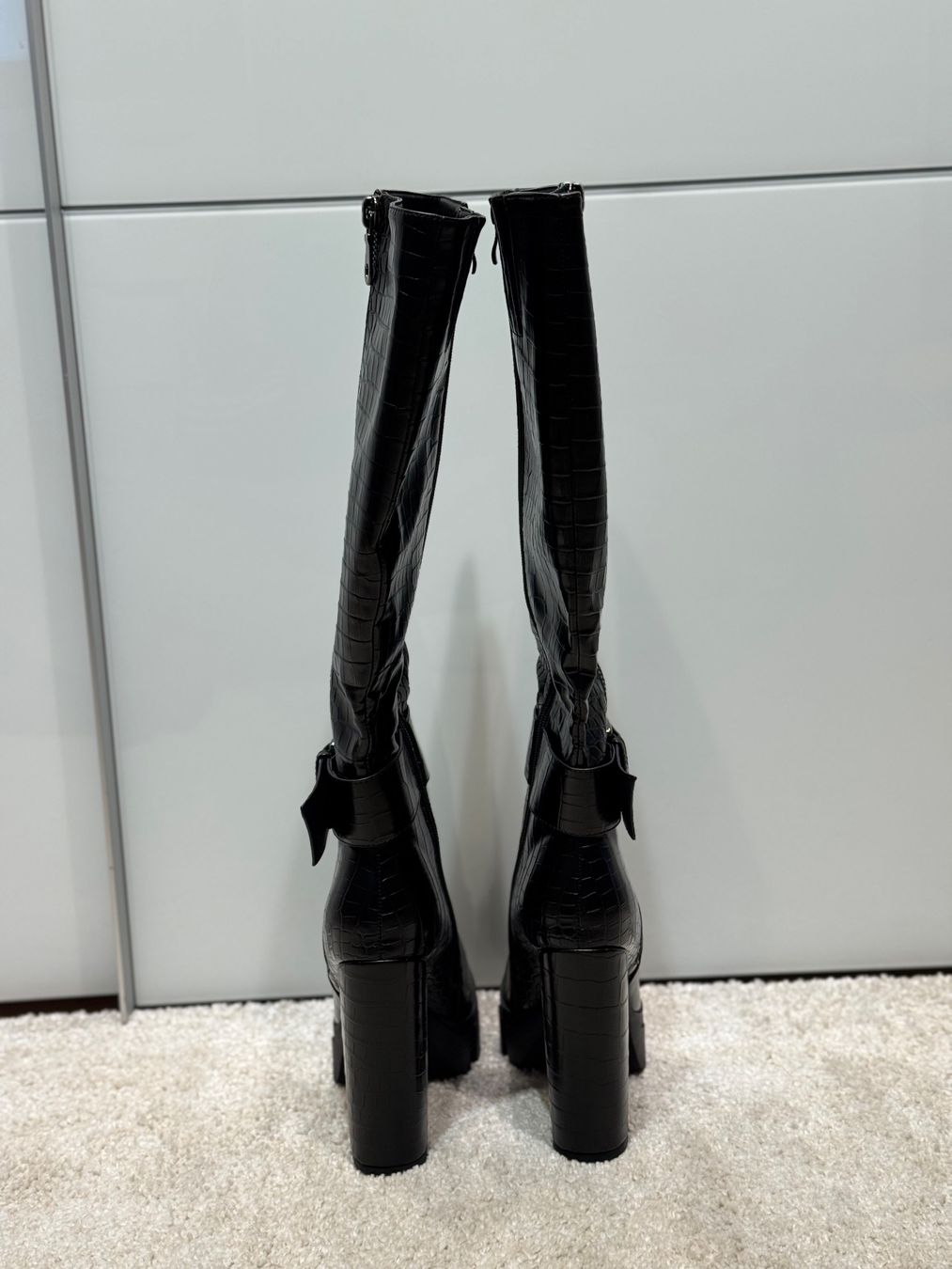 Scarpe da donna: Kniehohe High Heel Stiefel, Gr. 39 – Usato da Oberdiessbach venduto da j_schafi 7