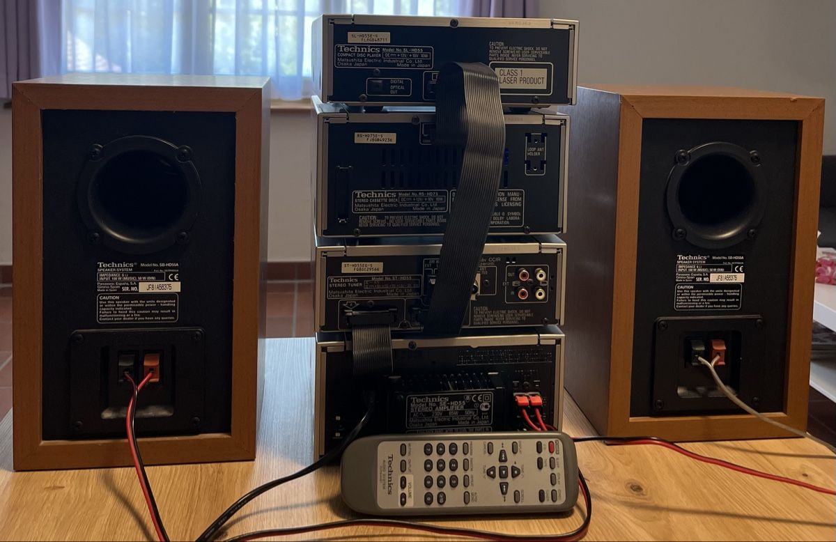 Technics Lettore multimediale & Streamer: Technics Stereoanlage mit CD und Boxen – Difettoso da Gipf-Oberfrick venduto da Philu5 2
