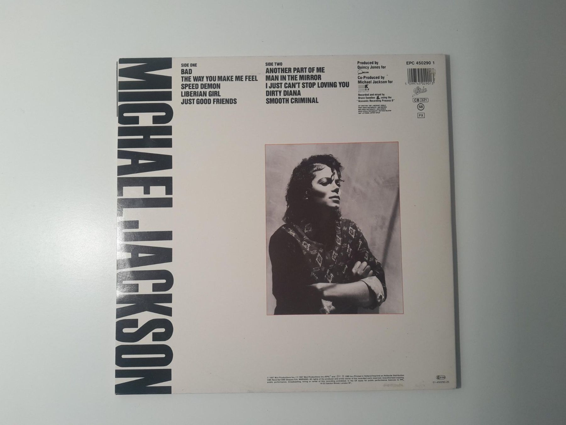 Dischi in vinile: LP / Vinyl / Schallplatte - Michael Jackson - Bad - Kult – Usato da Männedorf venduto da Bel-view 2