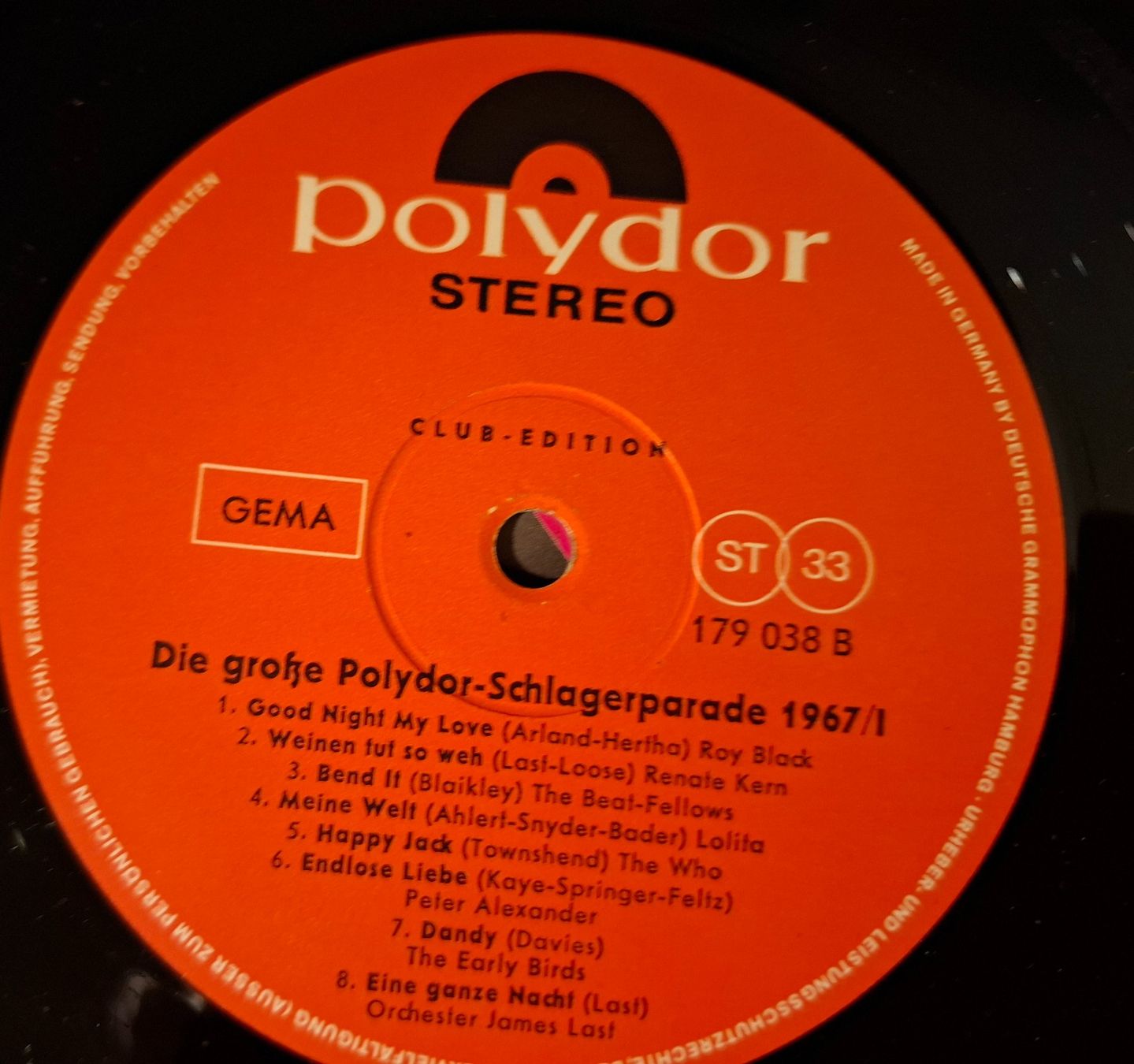 Dischi in vinile: Die grosse Polydor-Schlagerparade '67/I – Usato da Zürich venduto da Loubol 3