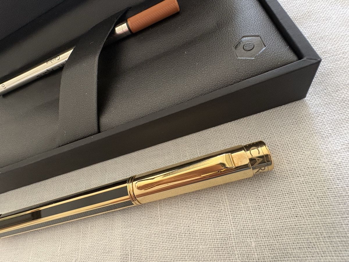 Caran D'Ache Penna & Evidenziatori: Caran D'Ache Varius Roller line – Nuovo e nell'imballaggio originale da Lugano venduto da Edera49 3