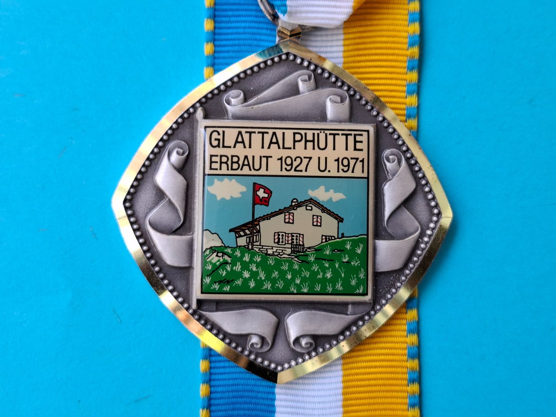 Medaglie: Glattalp Hütte (H523) – Usato da Schwanden GL venduto da Suvorov