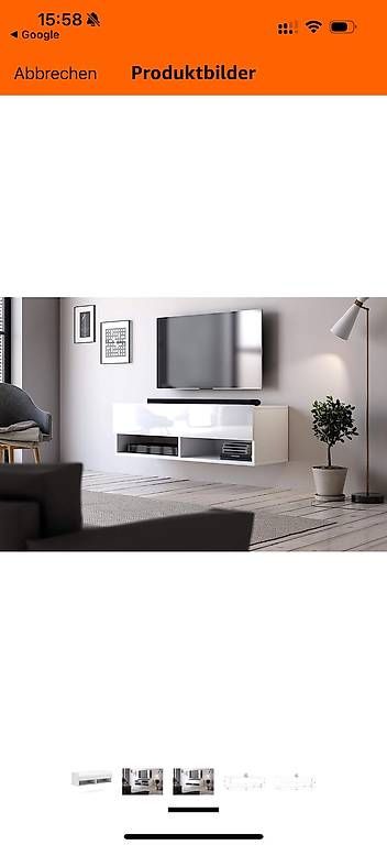 Meubles TV: Tv Low board weiß Schrank 1 m breit – D'occasion à Kreuzlingen par rei_9mgj