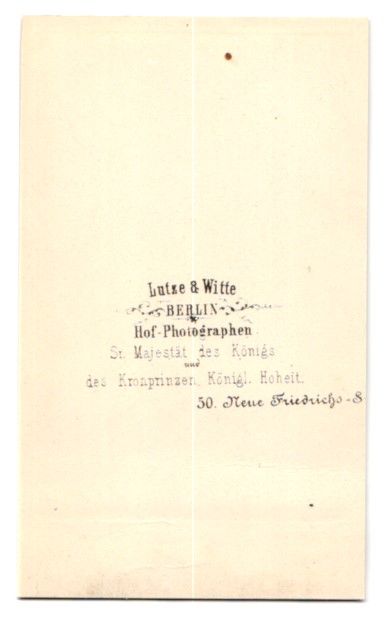 Fotografie & Manifesti: Fotografie Lutz, Witte, Berlin, Julius M – Usato da Berlin venduto da bartko-reher 1
