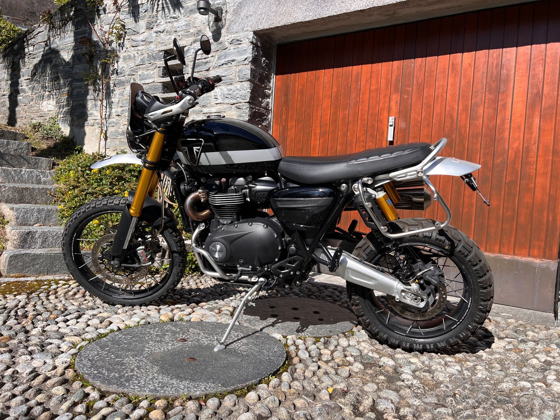 Triumph Strada: triumph scrambler 1200xe – Usato da Brione s. Minusio venduto da alma17 1