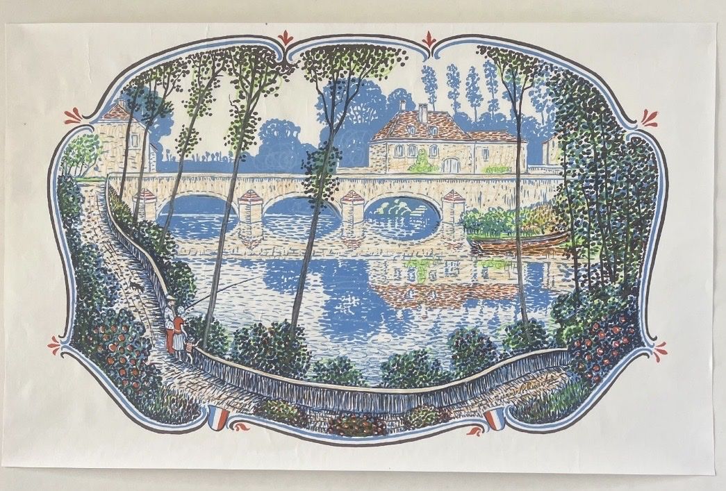 Grafica & Litografie: Werner Schmutz, überarbeitet – Usato da Rain venduto da Pic-Ass 1