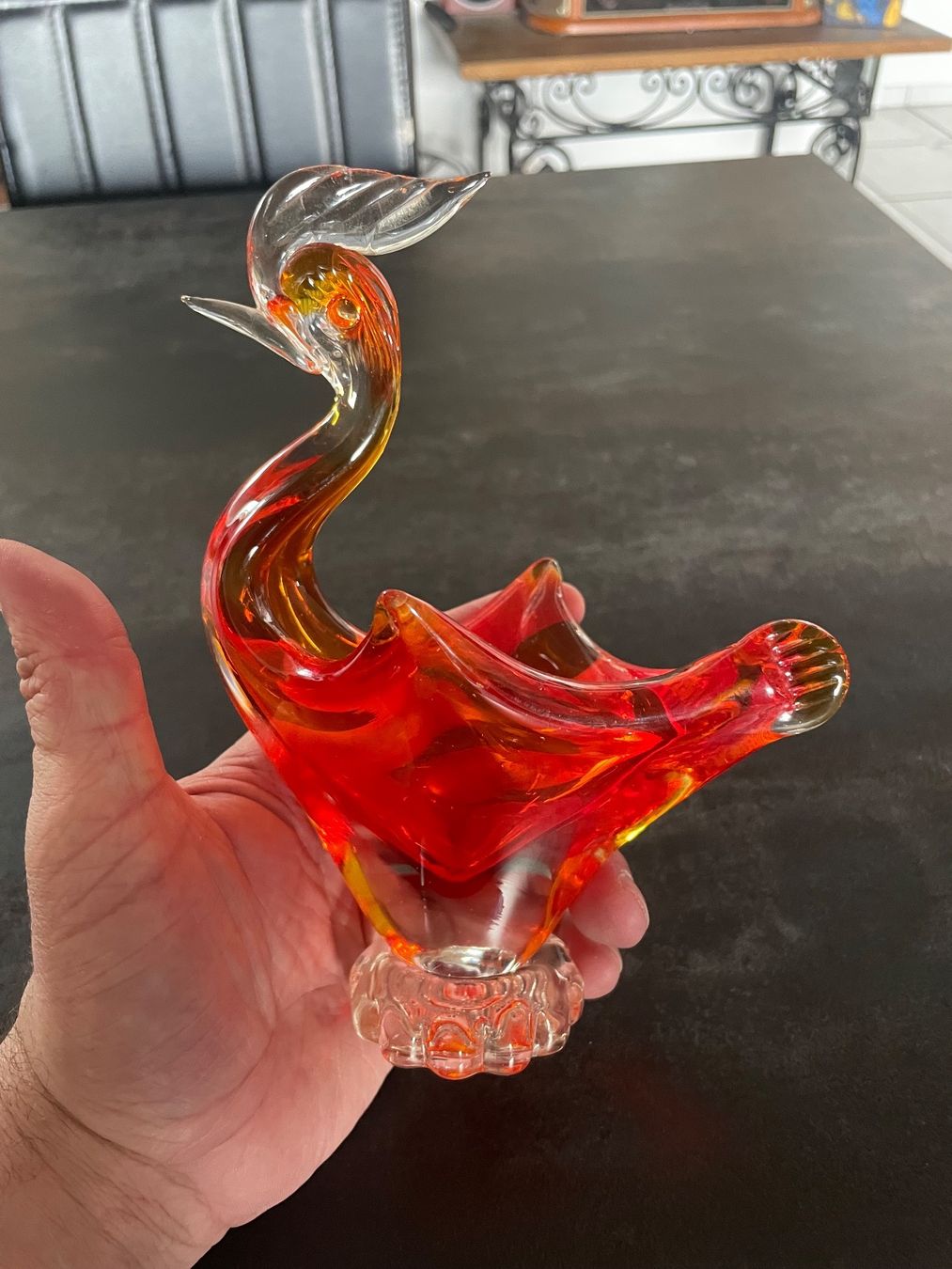 Murano Statuette: Sculpture Coq Vintage Murano – Usato da Vallamand venduto da Bricbracbroc82 9