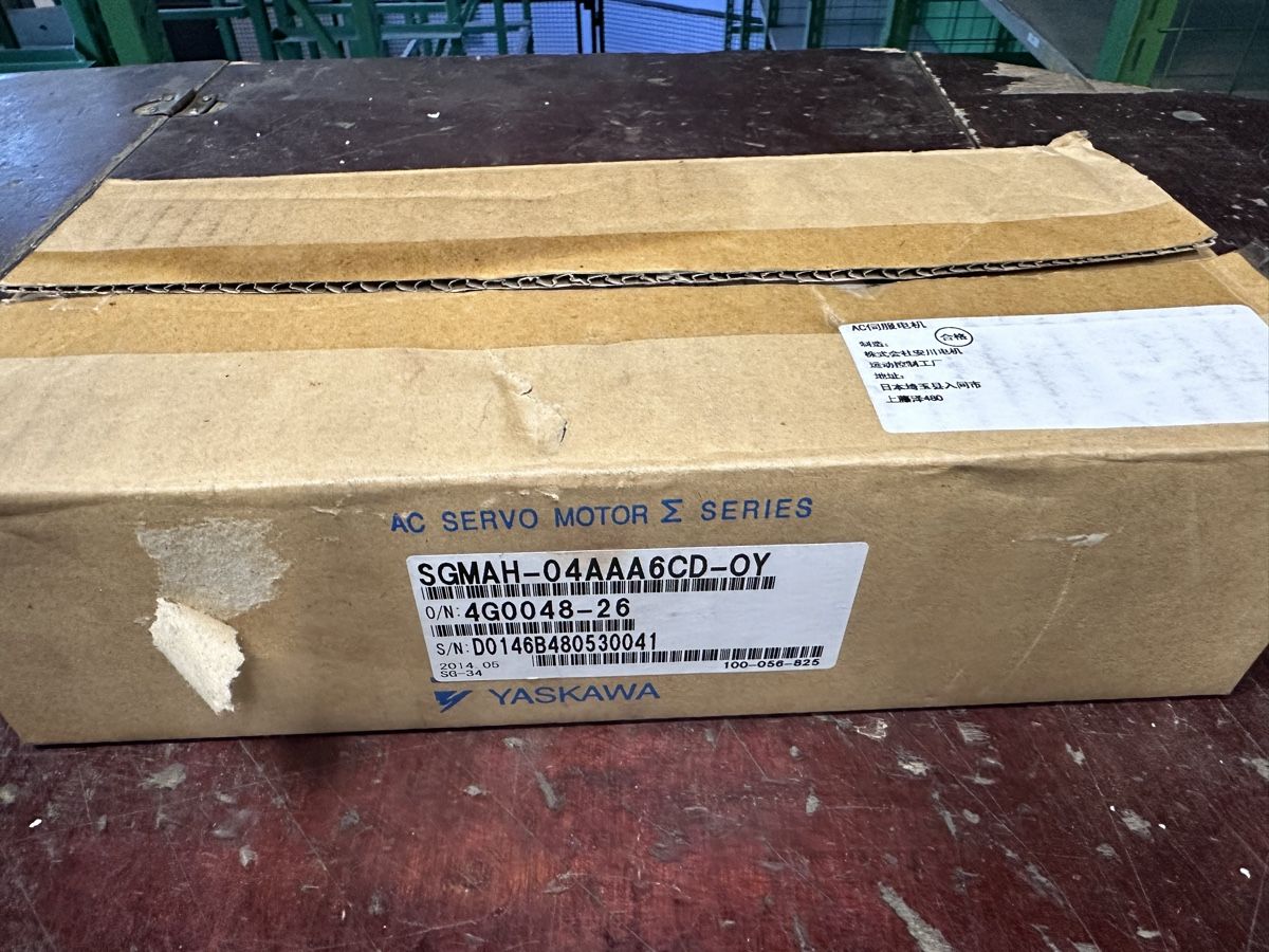 Motori: Servo Motore YASKAWA- SGMAH-04AAA6DC-OY – Nuovo e nell'imballaggio originale da Leggia venduto da tasquinha123 2