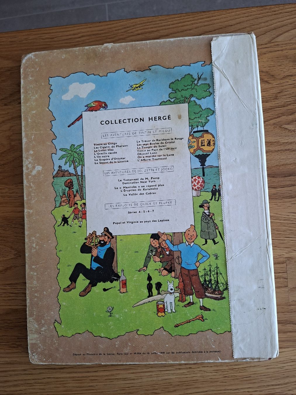 BD: BD Tintin au Congo  – Défectueux à Farvagny-le-Petit par Veromai 2