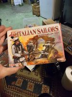 Original Italeri Figuren: Italienische Matrosen, neu! (x)