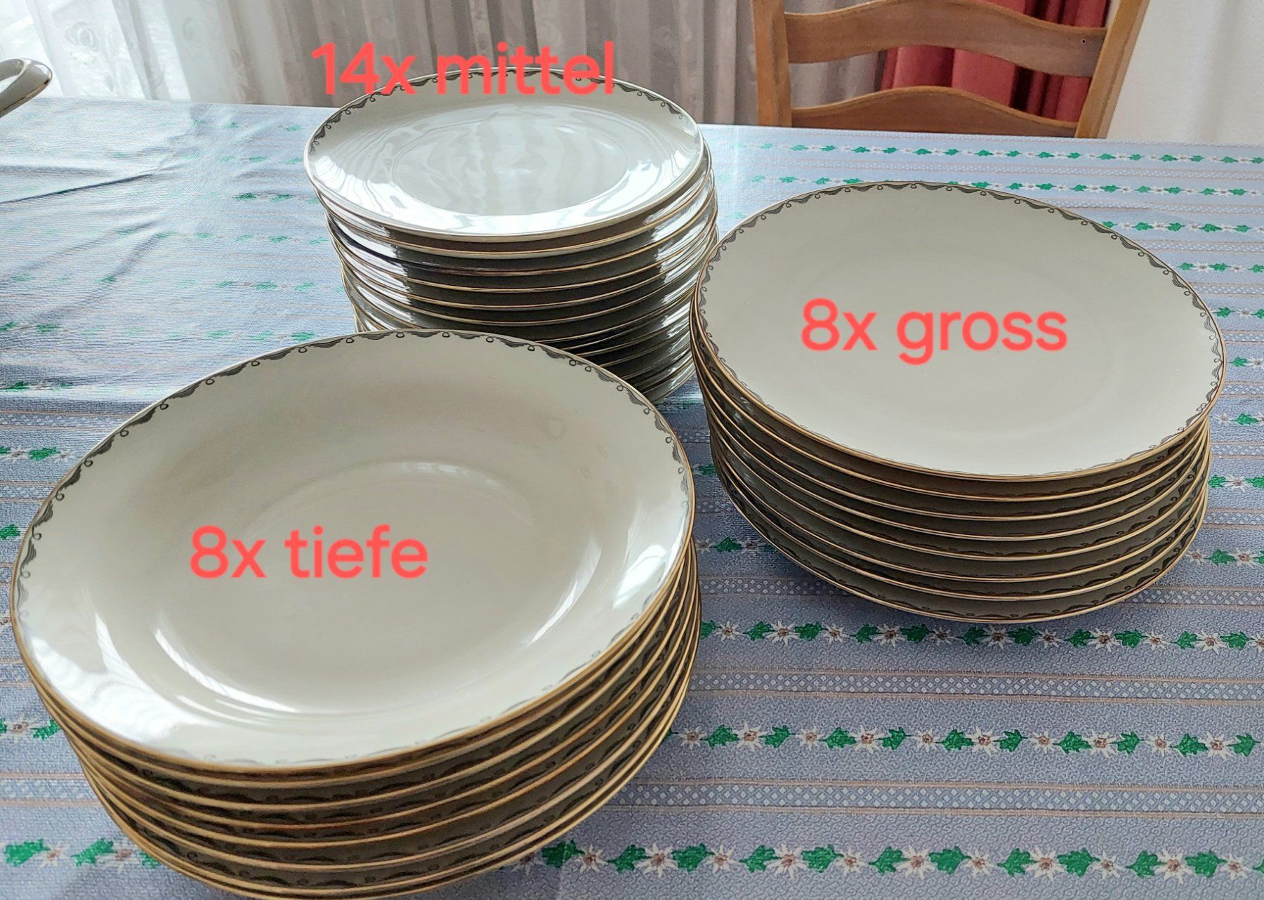 Set di piatti: Geschirr Set Bavaria 75 – Usato da Uitikon Waldegg venduto da Smeragol 3