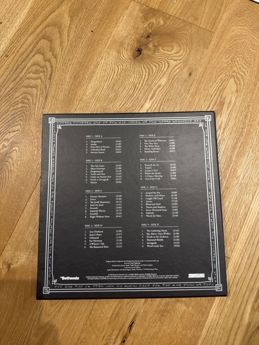 Vinyles: The Elder Scrolls V Skyrim Vinyl Box Set Ultimate Edition – D'occasion à Bern par Klaas06 1