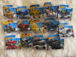 14 neue Hot Wheels / Autos