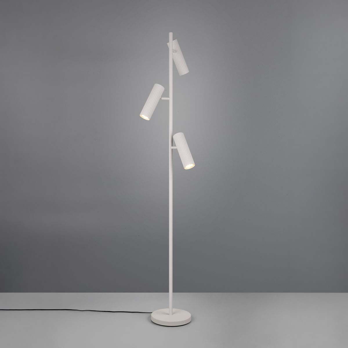 Lampade: Stehleuchte, Metall, Grau, 150 cm Höhe – Nuovo (secondo la descrizione) da Kreuzlingen venduto da Smart-Light