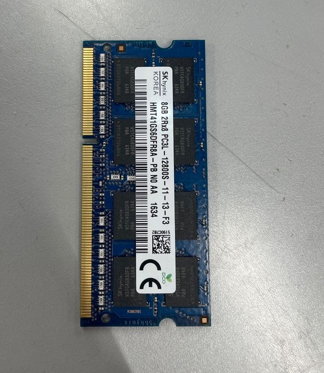8gb Ram (Gebraucht) in Zürich für CHF 11 – mit Lieferung auf Ricardo kaufen