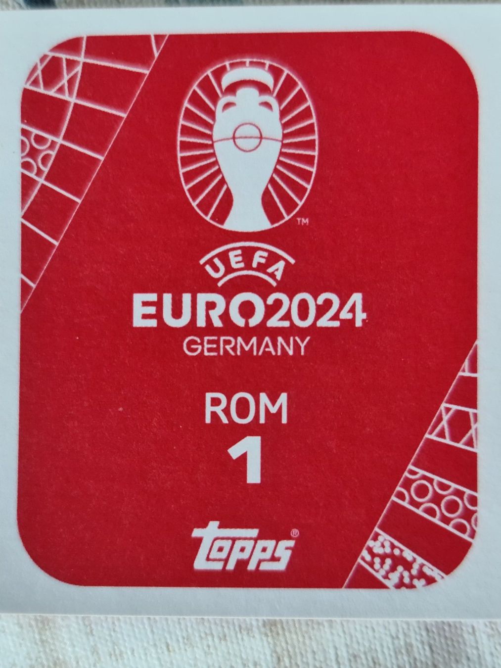 Topps Carte collezionabili: Topps EURO2024 ROM 1 – Nuovo e nell'imballaggio originale da Dintikon venduto da Prime-shop 1