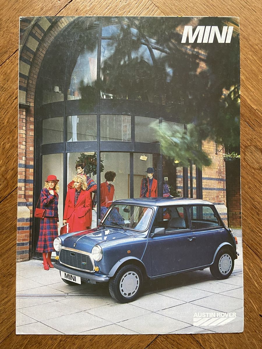 Mini Dokumente: Original Mini Prospekt 1987, Rarität! – Gebraucht aus Langenthal von Andreasdavidk