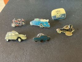 Pin's a tema auto / moto, anni '80