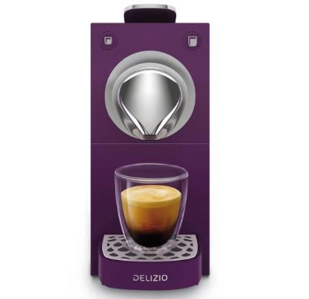 Delizio Macchine per caffè & Macchine per espresso: Delizio Kapselmaschine Una Automatic Violett – Nuovo (secondo la descrizione) da Veltheim AG venduto da EVENT-LLS 2