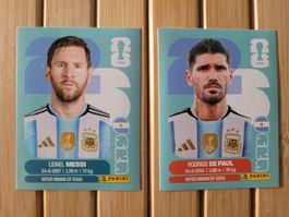 Panini Sticker Lionel Messi World Cup 2026 deutsche Version