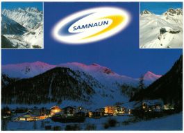 Samnaun - 3 Bild AK
