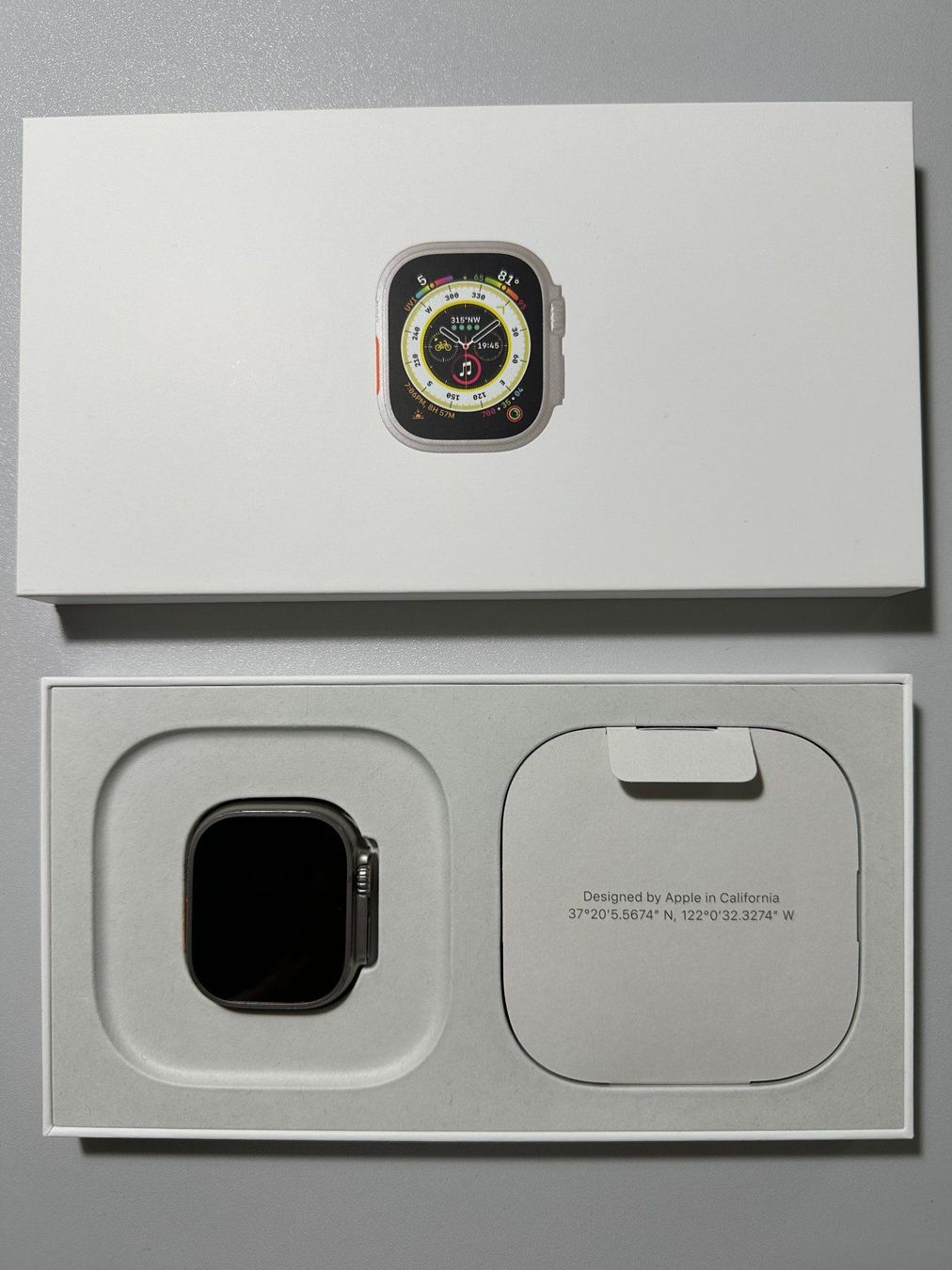Apple Smartwatch: Apple Watch Ultra Trail Loop Titan Natur – Usato da Richterswil venduto da Aep