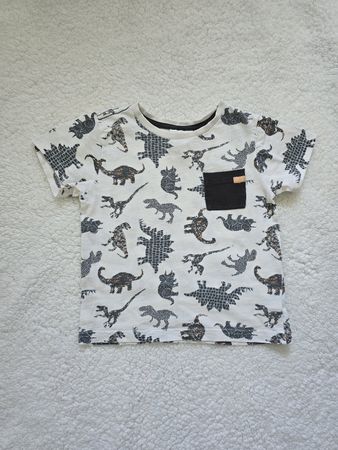 Tommy Bahama Jungen T-Shirt Gr. 4T (104) – Weiß Dinosaurier 