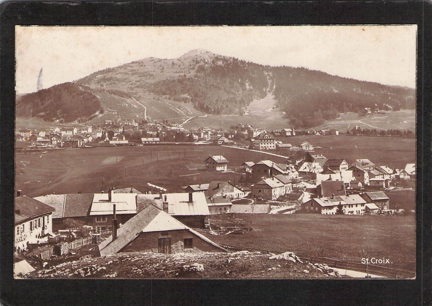 Cartoline postali: St. Croix VD , gel. 1924 – Usato da Reichenburg venduto da Pipo-67