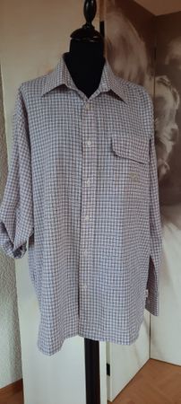 Hemd bluse Gr. L 42 Atmungsaktiv Kariert winter 807