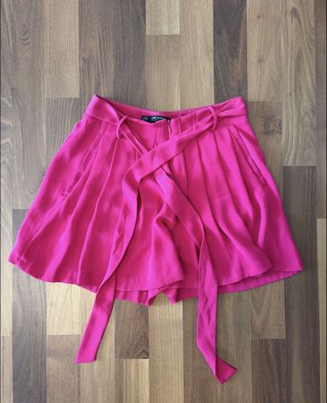 Pinke Stoffhose