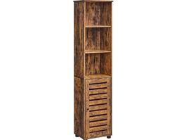 Badezimmerschrank Hochschrank mit Fächern VESTRA