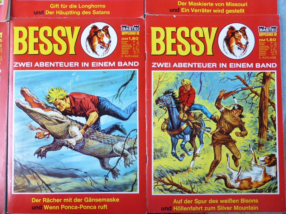 Bessy Doppelbände 12 x Kaufen auf Ricardo