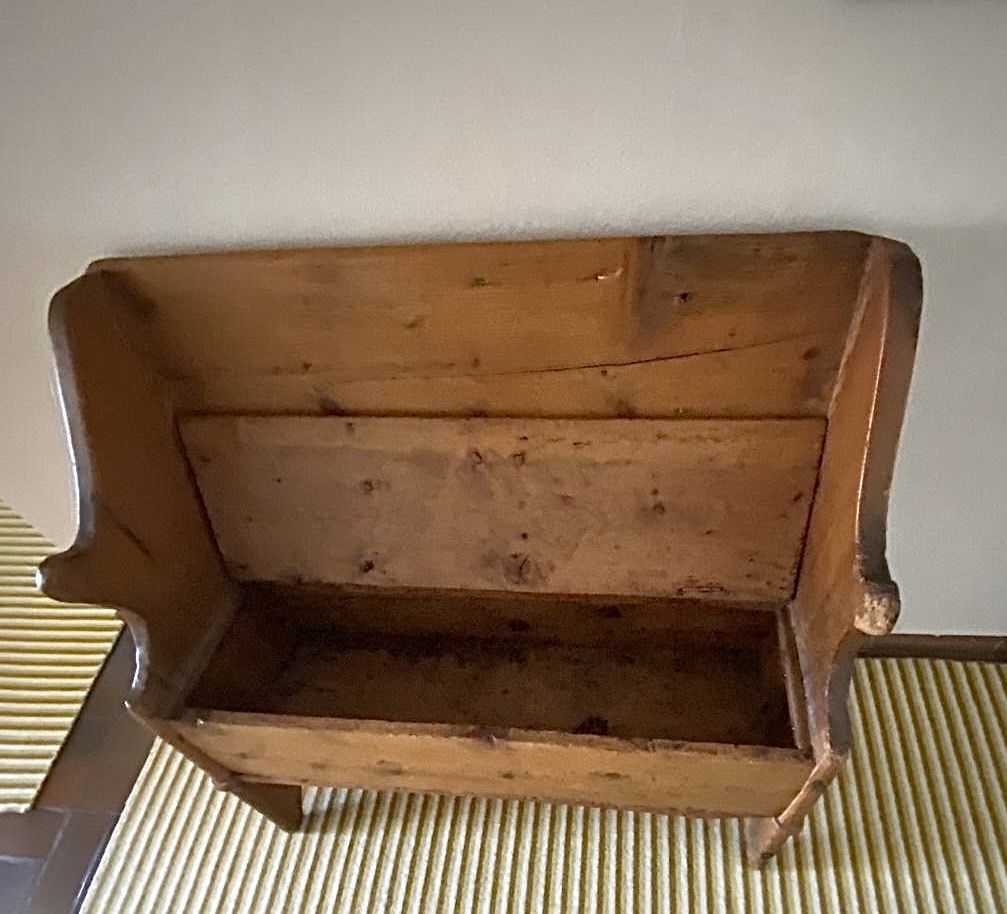 Panchine: Antike Tessiner Cheminee-Bank – Usato da Zürich venduto da Rabe777 6