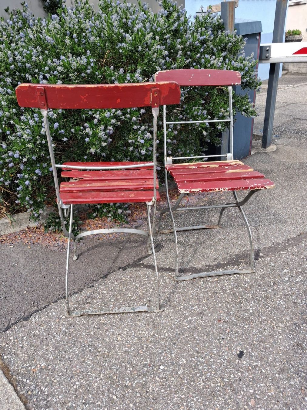 Sedie: Antike Biergartenstühle, Vintage – Usato da Wehr (Baden) venduto da FrolleinSchmidt 1
