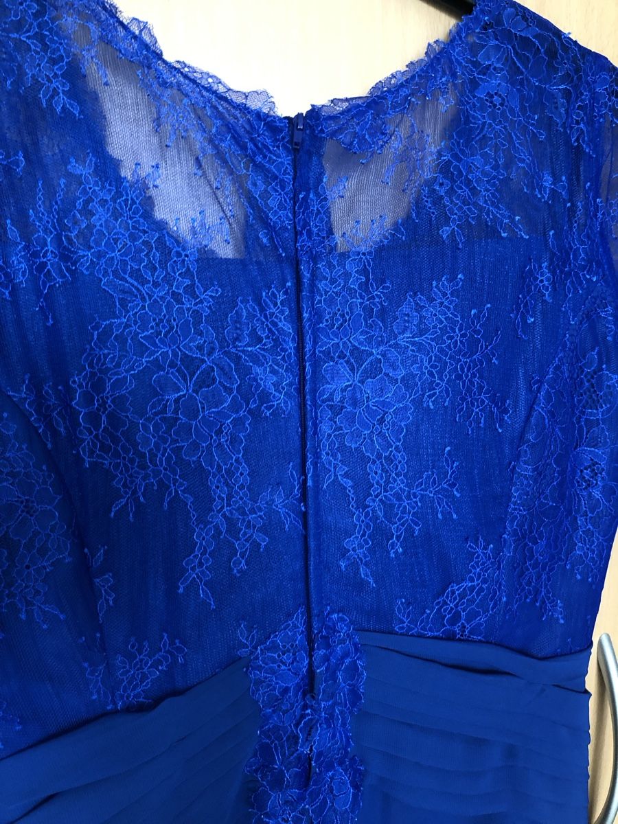 Kleider: Abendkleid blau Gr. 40 – Neu (gemäss Beschreibung) aus Basel von MrsMiri 8